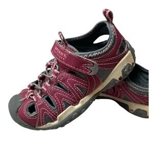 Sperry | Top Sider Kids Size 10 Wet Tech Fish Sport Sandal Color Burgandy